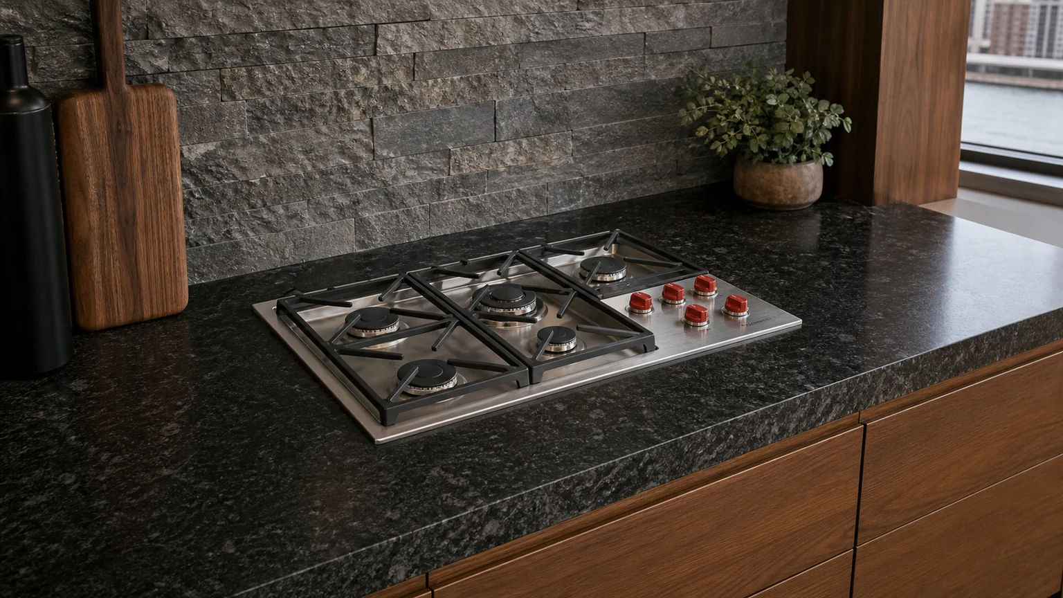 Built-in cooktop diagnostic visit in the service area